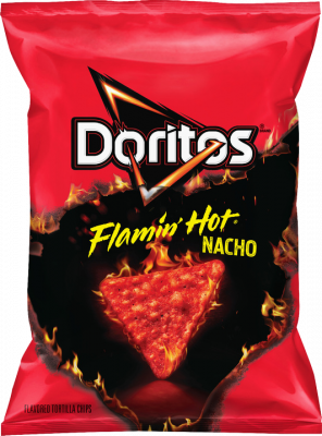 DORITOS® FLAMIN’ HOT® NACHO Flavored Tortilla Chips